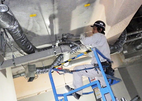 消防設備配管工事